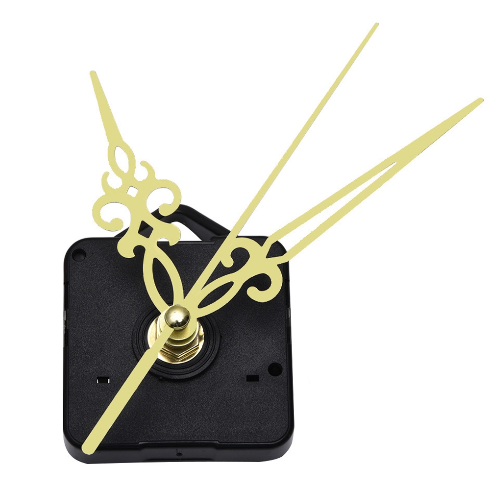 Mudder Quartz Wall Clock Movement Mechanism Golden Hands DIY Repair