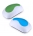 Mudder Magnetic Whiteboard Eraser for Dry Erase Pens and Markers, 2 Pieces (Light Blue, Green)