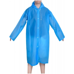 Mudder Portable Raincoat Rain Poncho with Hoods and Sleeves