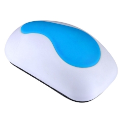 Mudder Magnetic Whiteboard Eraser in Mouse Shape for Dry Erase Pens and Markers, 4.72 x 2.36 x 1.57 Inches (Light Blue)