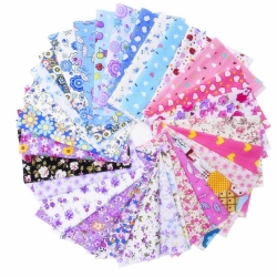 Mudder 30 Pieces 20 * 15 cm Fabric Patchwork Cotton Mixed Squares Bundle