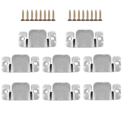 Mudder Universal Sectional Sofa Interlocking Furniture Connector with Screws, 8 Pack