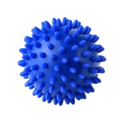 Mudder Spiky Massage Ball, Hard Stress Ball 7.5cm for Fitness Sport Exercise (Blue)