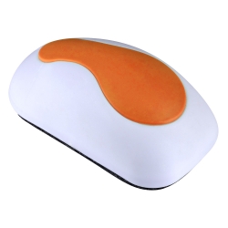 Mudder Magnetic Whiteboard Eraser in Mouse Shape for Dry Erase Pens and Markers (Orange)